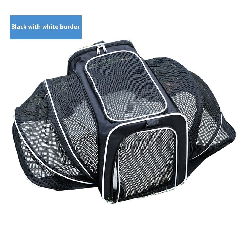 Sac à dos pour chat, grande capacité, portable, respirant, pour animal de compagnie, pour chien, boîte d'aviation_voghion.com