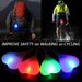 Bicycle Tail Night Riding Mountain Bike Silicone Egg Creative Heart Warning Light_voghion.com
