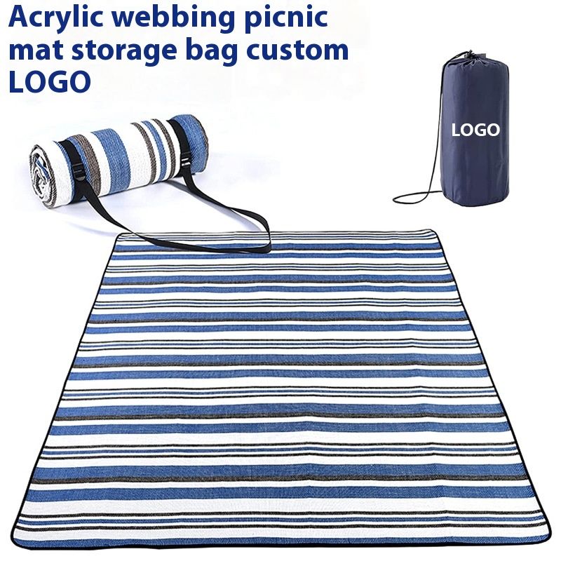 Acrylic briefcase moisture-proof outdoor supplies tent grassland mat, widened picnic mat_voghion.com