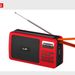 LP-V52 kvadratno stojalo za radio Bluetooth s sončnim polnjenjem in dolgo anteno z gumbom na zaslonu, nagajivo vstavljanje mini kartice_voghion.com