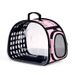 Transparent Portable Foldable Pet Breathable Single Shoulder Handheld Dog Bag Small Detachable Cat Carrier_voghion.com
