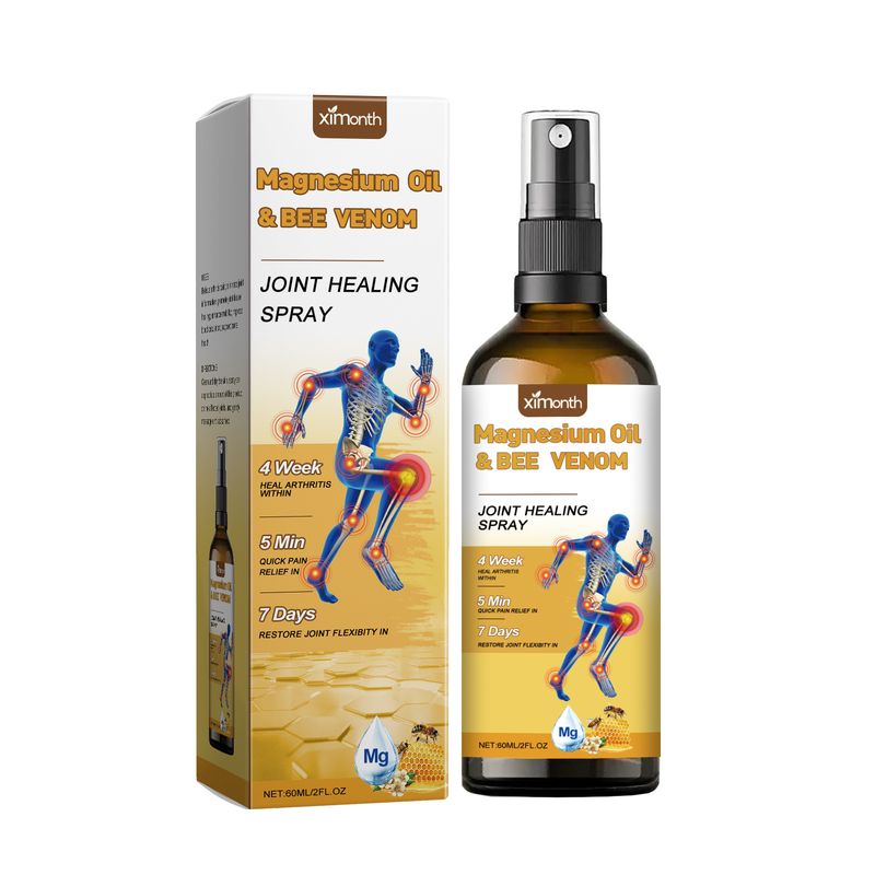 Bee Venom kroppsvårdsspray för att lindra obehag i handleder och knän daglig massage hudvårdsspray_voghion.com