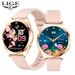LIGE Y35 Smart Watch For Women With Heart Rate, Blood Pressure, Blood Oxygen Monitor, Multi-Sport Tracking & Bluetooth Calling_voghion.com
