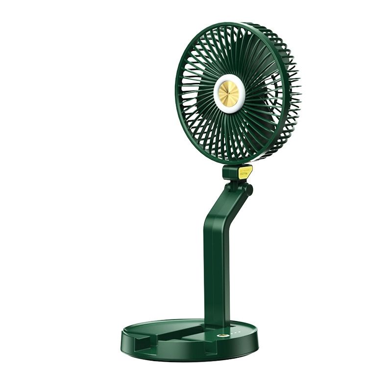 FF-996 Desktop Folding Table Lamp Fan Student Dormitory Desktop USB Mute Fan(Upgraded Version-White)_voghion.com