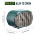 Mini riscaldatore elettrico portatile per casa, ufficio, scrivania, riscaldatore ad aria calda, ventilatore riscaldante, riscaldamento rapido e silenzioso, risparmio energetico, termostato, riscaldamento_voghion.com