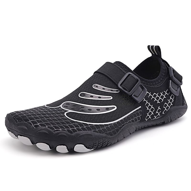 Outdoor-Wassertrekking Fünf-Zehen-Strandschuhe für Männer und Frauen, schnittfest, rutschfest, zum Schwimmen, Tauchen, Schnorcheln, schnelltrocknend_voghion.com