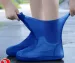 1 paio di copriscarpe impermeabili in silicone, resistenti alle labbra, in gomma, per stivali da pioggia, accessori per le giornate piovose all'aperto_voghion.com