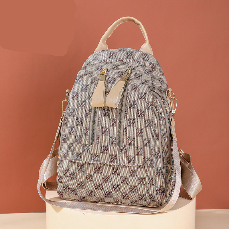 British Style Backpack New Fashion European And American Style Retro And Trendy Bra Bag Dual-use Women's Backpack_voghion.com