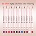 Lip Liner 12 Color Lip Liner Set Matte Nude Lipstick Color Long Lasting Non Fading Makeup_voghion.com