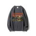 Retro Halloween Print Sweatshirt – Unisex Oversized Pullover With Spooky Graphic (S-XXXL, 8 Colors)_voghion.com