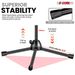 5 Core Microphone Stand Floor Height Adjustable W Extending Telescoping Boom Arm_voghion.com