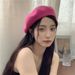 Moda Colorati Caldi Berretti Donne Vintage Francese Pittore Artista Cappelli Bonnet Berretti Tinta Unita Elegante Signora Autunno Inverno Spesso_voghion.com