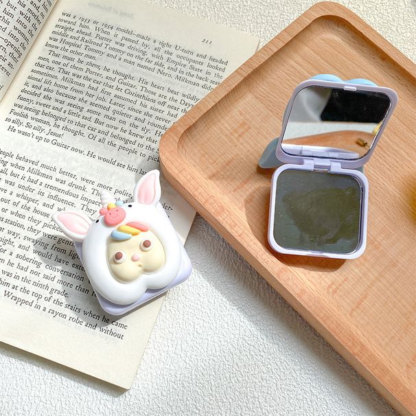 Adesivo per airbag per cellulare, supporto da tavolo stabile retrattile e specchio da trucco portatile, specchio per ritocchi_voghion.com