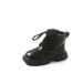 2025 Herbstmode Einfarbig Martin Mid-Top Mädchen Baby Schuhe Jungen Britischen Stil Lederstiefel_voghion.com