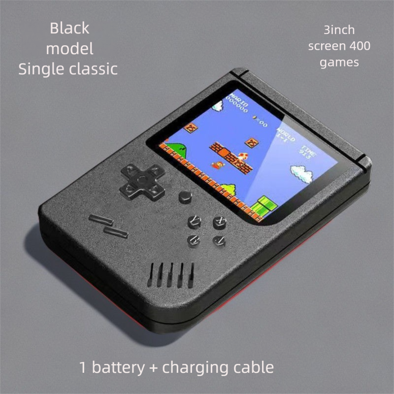 New Joystick 500 Games Contra Classic Nostalgic Large Screen Children's Dual Player Handheld Game Console_voghion.com