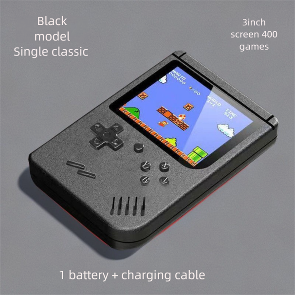 New Joystick 500 Games Contra Classic Nostalgic Large Screen Children's Dual Player Handheld Game Console_voghion.com