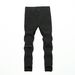 Men's Clothing Men's Stretchy Tight Little Feet Jeans Independent Station Jin Dian Cut Men's 8801 & archer0603 &_voghion.com