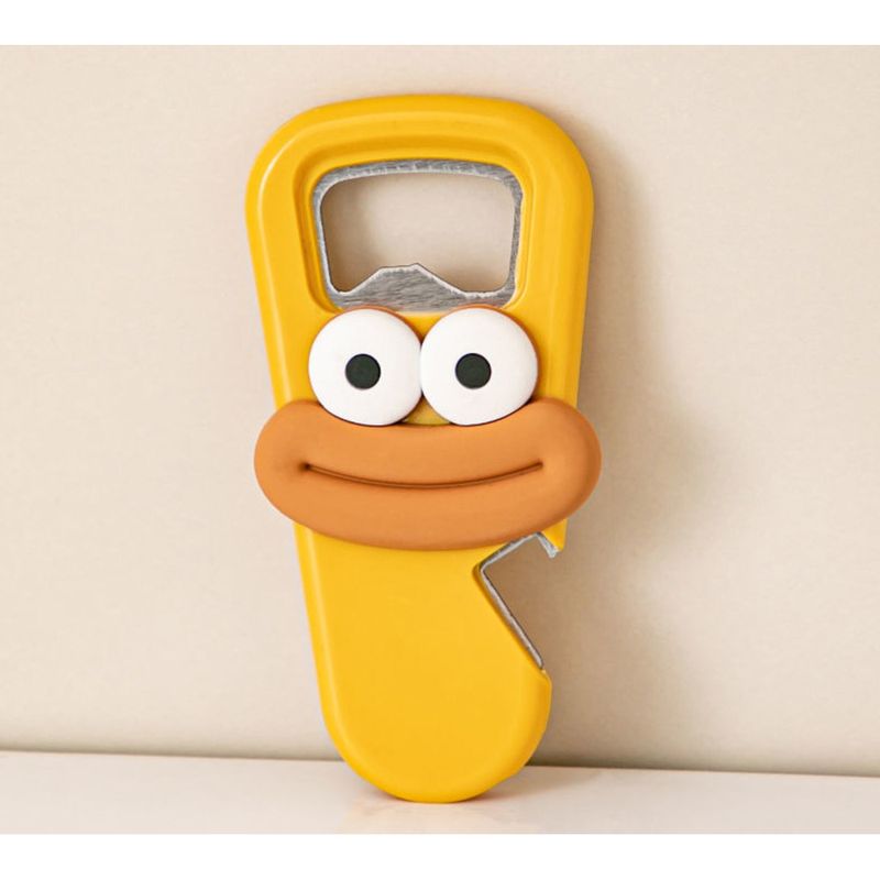 Cartoon Big Eye 3D Home Creative Refrigerator Cap Beer Wine Bottle Opener_voghion.com