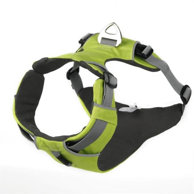 Brother Cat Dog Reflective Dog Harness Blue_voghion.com