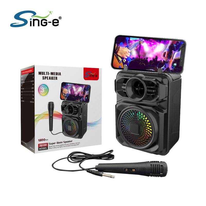 ZQS1361 Small Speaker Mini Wireless Card Bluetooth Small Speaker_voghion.com