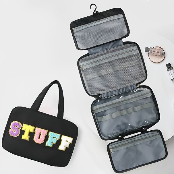 Large Capacity Wet Dry Travel Storage Bag Multi Functional Folding Toiletry Cosmetic Bag For Home Garden_voghion.com