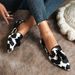 Frühling und herbst neue mode spitzen Muller schuhe 40-43 größe leopard print casual einzelnen schuhe_voghion.com