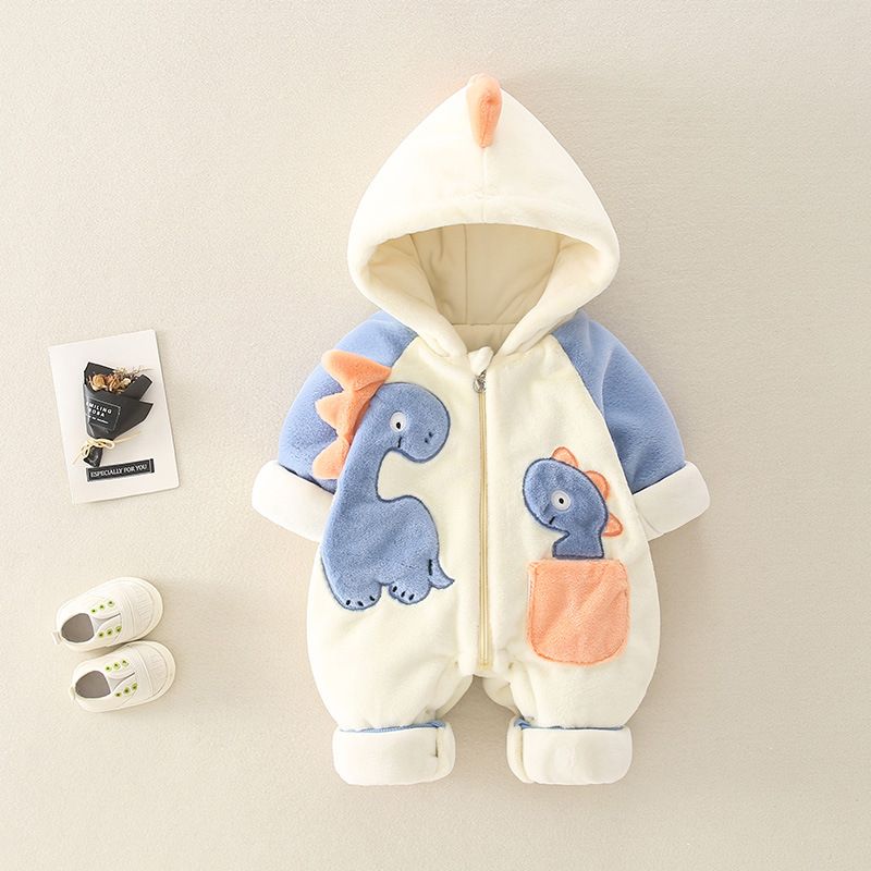 Mutter & Kinder Baby Kletteranzug Baby Dick und Fleece Onesie Herbst und Winter Babykleidung Ausflug Kleidung_voghion.com