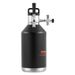 Display Growler R Growler a fusto pressurizzato con mini growler per birra, sistema in acciaio inox a pressione CO2 da 4 litri, fusto da 128 once, spina per birra in acciaio 304_voghion.com