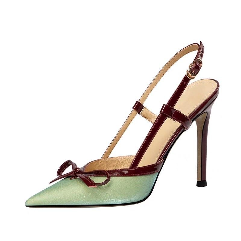 summer Small Pointed Toe High Heels, 2025 Niche Design Sense, Straight Strappy Toe Comfortable_voghion.com