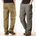 Tute da uomo robuste e resistenti all'usura in cotone casual da lavoro pantaloni giovanili protezione del lavoro taglie forti_voghion.com
