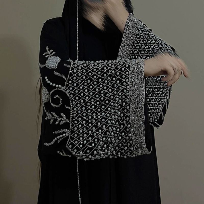 Women's Clothing New Muslim High End Dress Dubai Banquet Fashion Hot Diamond Cardigan Robe_voghion.com