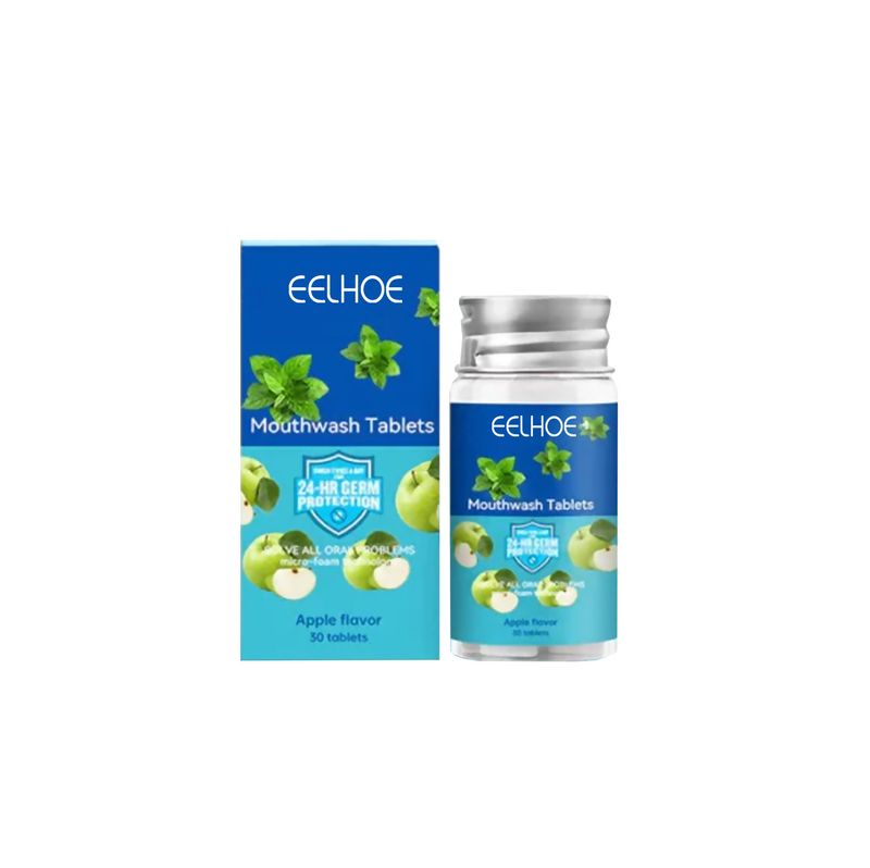 Tablets for Bad Breath Stains Cleaning, Fresh Breath, and Oral Care Concentrated Mouthwash_voghion.com