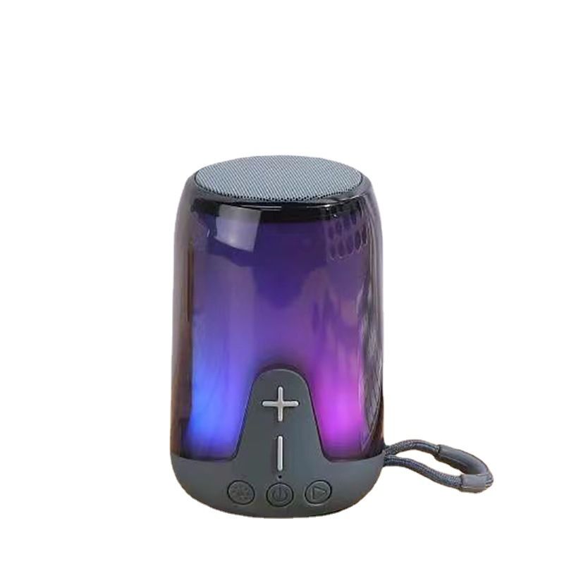 New portable home computer desk with pulsating light effect, transparent Bluetooth system, high sound quality, heavy_voghion.com