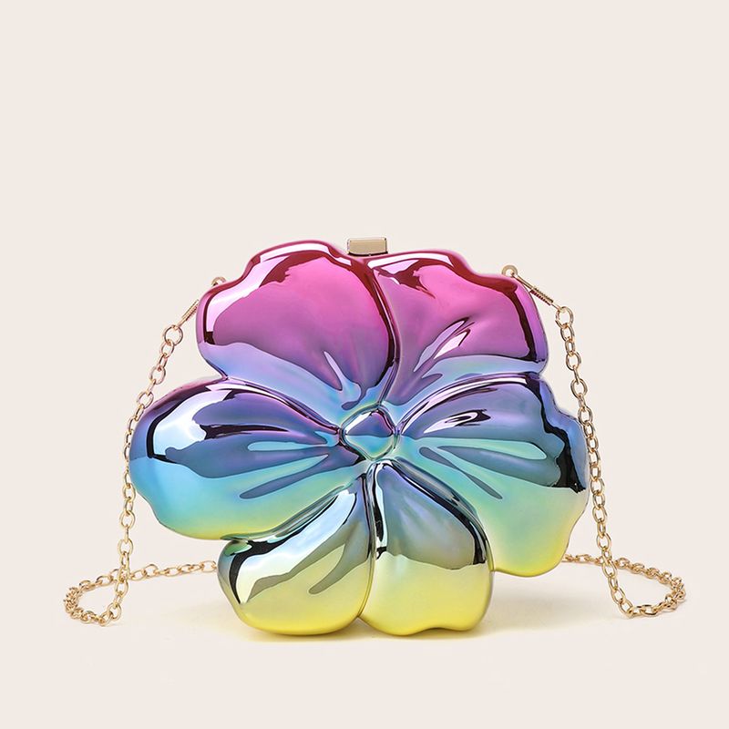 Női táskák Új virágos estélyi táska Női Clutch Chain Messenger Bag Divat Édes esküvői parti táska_voghion.com