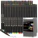 60 Colors Fine Line Drawing Pens Set - 0.4mm Quick-Dry Waterproof Sketch Markers For Artists, Students, DIY & Illustration (Multicolor)_voghion.com