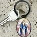 Fashion Oval Angel Keychain, Unisex, Suitable For Gifting To Partners, Family, Couples_voghion.com