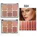 MISSROSE Multifunctional Expansion Color High Gloss Blush Palette Pearlescent With Flash Brightening Matte Blush One Palette_voghion.com