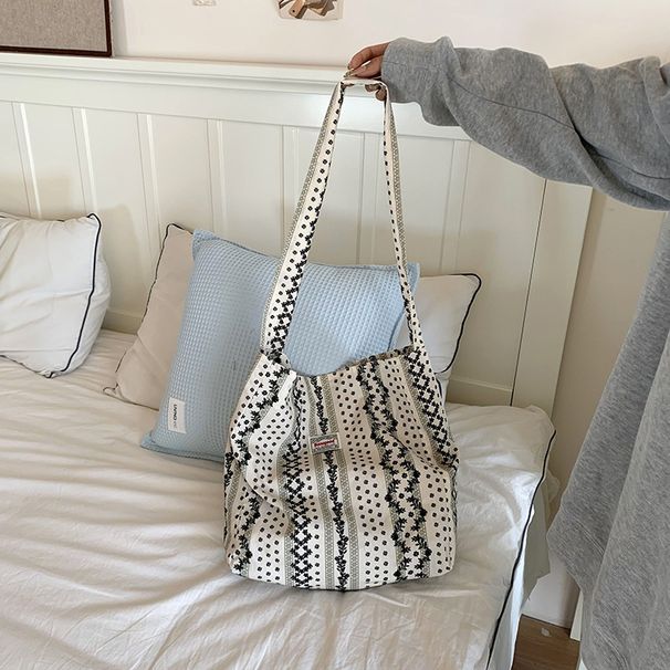 New Literary Garden Style Crossbody Bag, Spring And Fall Lazy Ins, Large Capacity Shoulder Bag_voghion.com