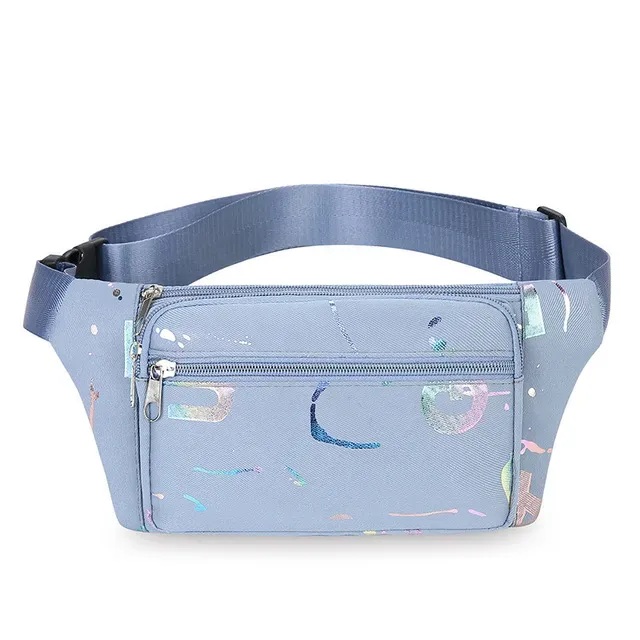 Marsupi da donna con stampa bronzata, cintura alla moda, borse a tracolla, marsupio da corsa, viaggio, allenamento_voghion.com