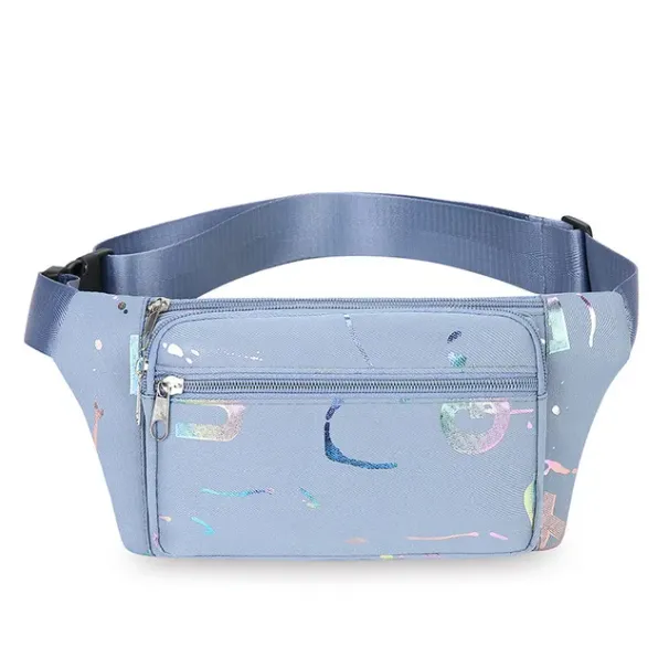 Marsupi da donna con stampa bronzata, cintura alla moda, borse a tracolla, marsupio da corsa, viaggio, allenamento_voghion.com