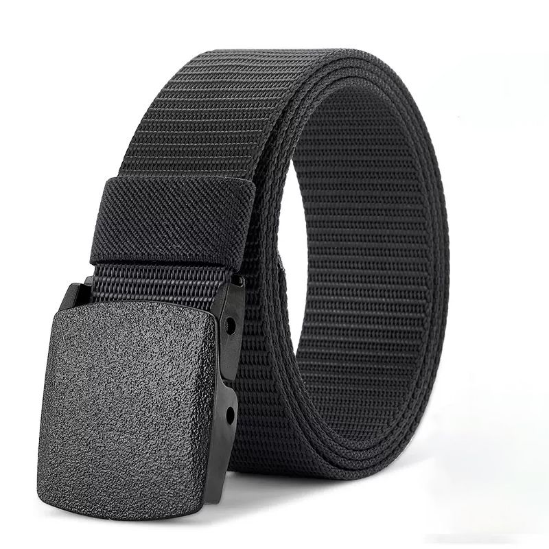 Cinture tattiche in tela multifunzionali per esterni con fibbia automatica in nylon, leggere e comode, non metalliche_voghion.com