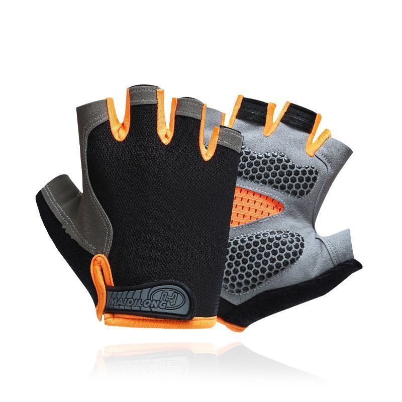 Fietshandschoenen met halve vinger siliconen antislip blootgesteld Lucia sports outdoor fiess mountaineering Hunting_voghion.com