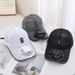 Solar Powered Rechargeable Fan Baseball For Men 2025 New Women's Spring Summer Sun Protection Visor Duckbill Cap_voghion.com