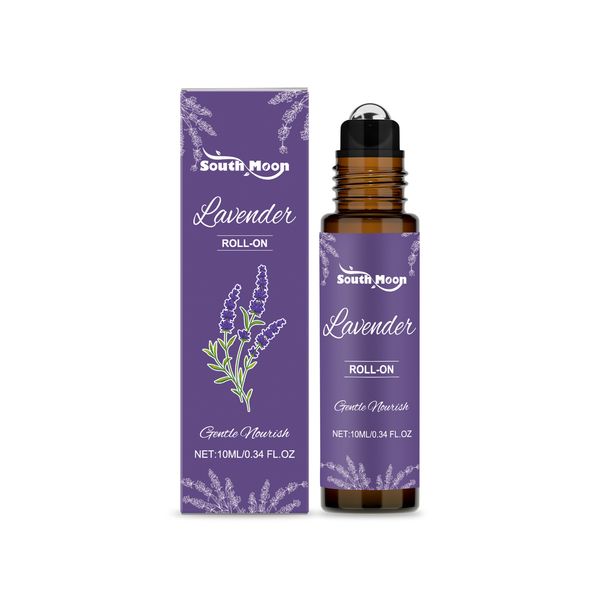 Lavender Essential Oil Roll-on Refreshing Portable Plant-Based Body Care Fragrance Beads_voghion.com