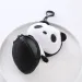 Monedero con cremallera y diseño de panda de peluche, miniauriculares con cable USB, ideal como regalo de cumpleaños para niños._voghion.com