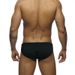 New Men's Swim Briefs Fashion Patchwork Elastic Swimwear with Pad Sexy Low Waist U Convex Surfing Beach Male Swimsuit_voghion.com