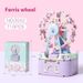 Weile Chuangxiang 3001 Carousel 3002 Ferris Wheel Music Box Assembly Building Blocks Girl's Best Friend Toy_voghion.com