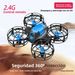 4DRC V18 Mini Drone 3D Flip Headless Mode Mantenimento dell'altitudine con pressione dell'aria RC Quadcopter Giocattolo per bambini Regalo_voghion.com
