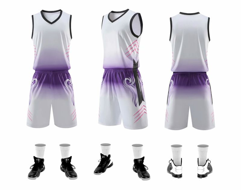 Ny herretrøye for sommer, basketball, leirkonkurranse, treningsklasse, pustende sportsvest_voghion.com