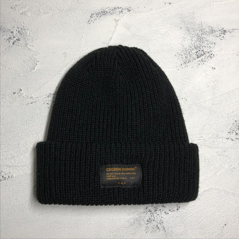 American retro wool hat warm street navy casual original trendy winter knitted hat_voghion.com